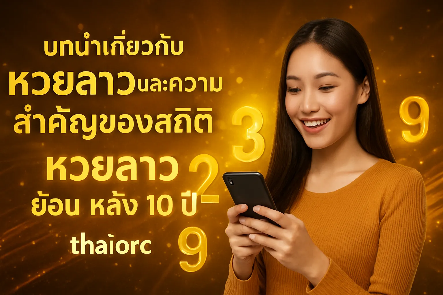 ภาพประกอบหัวข้อ บทนำเกี่ยวกับหวยลาวและความสำคัญของสถิติ