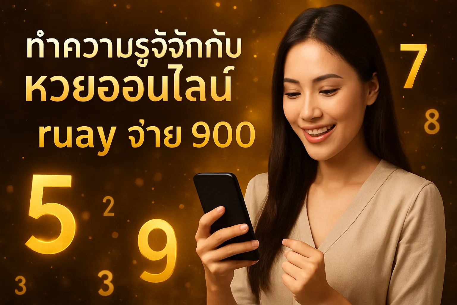 ภาพประกอบหัวข้อ ทำความรู้จักกับหวยออนไลน์ ruay