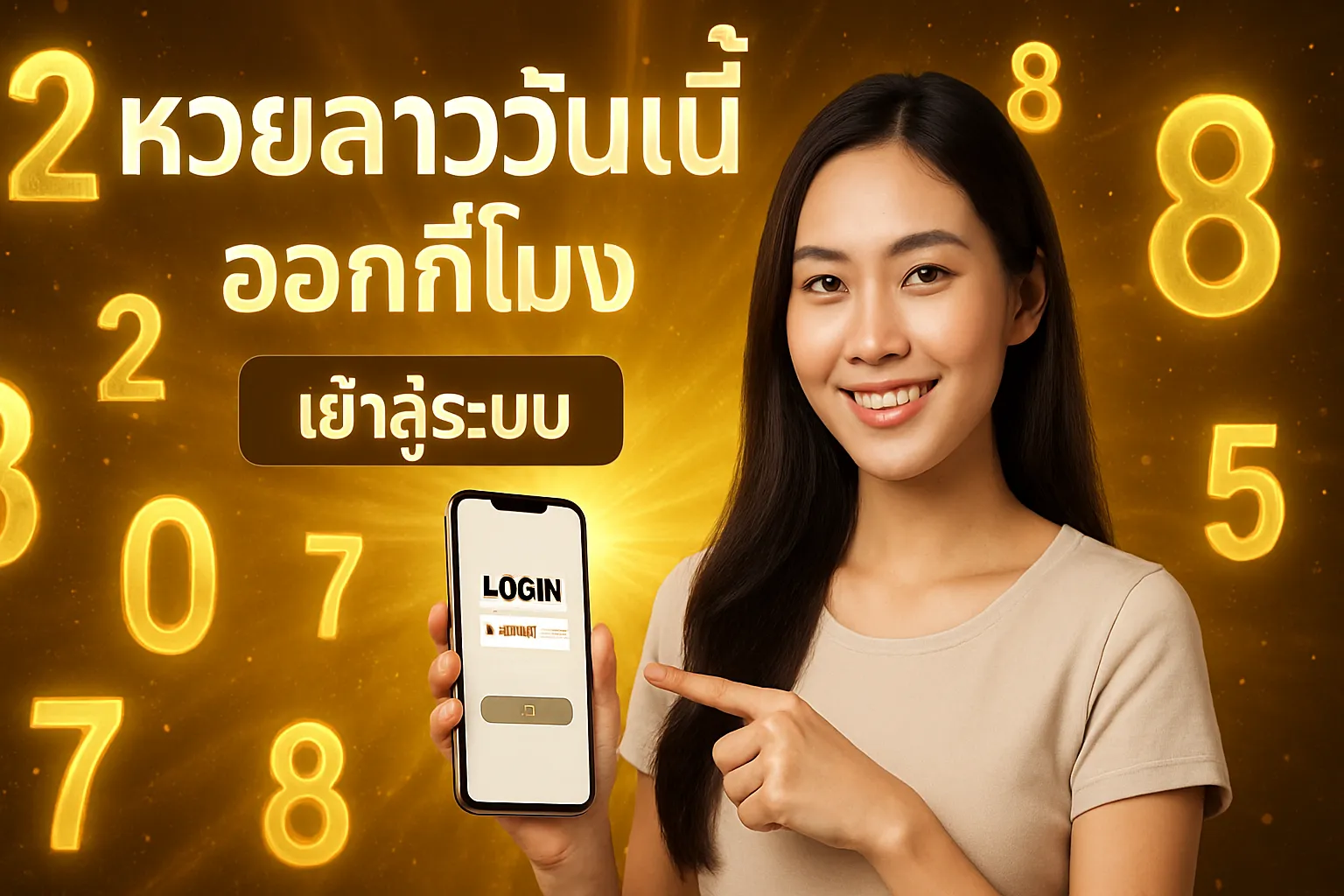 ภาพประกอบหัวข้อ วิธีการเข้าระบบเพื่อตรวจหวยลาว