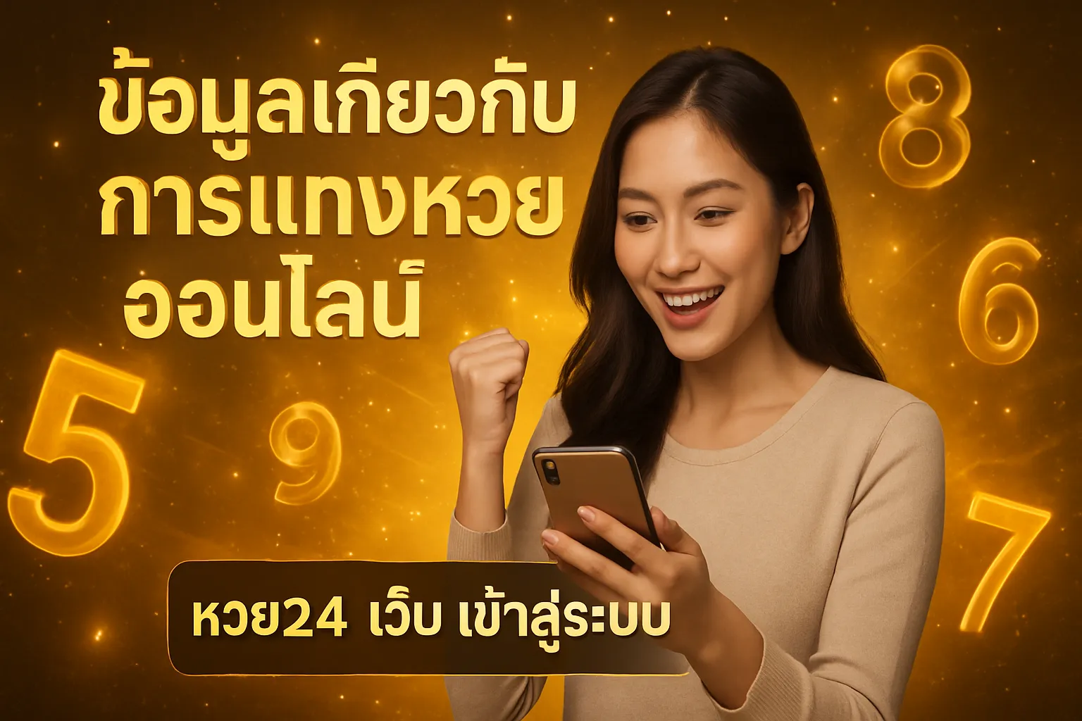 ภาพประกอบหัวข้อ ข้อมูลเกี่ยวกับการแทงหวยออนไลน์