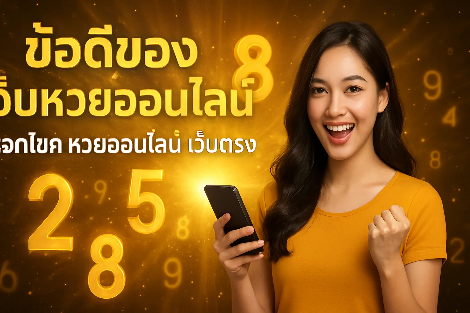 ภาพประกอบหัวข้อ ข้อดีของเว็บหวยออนไลน์