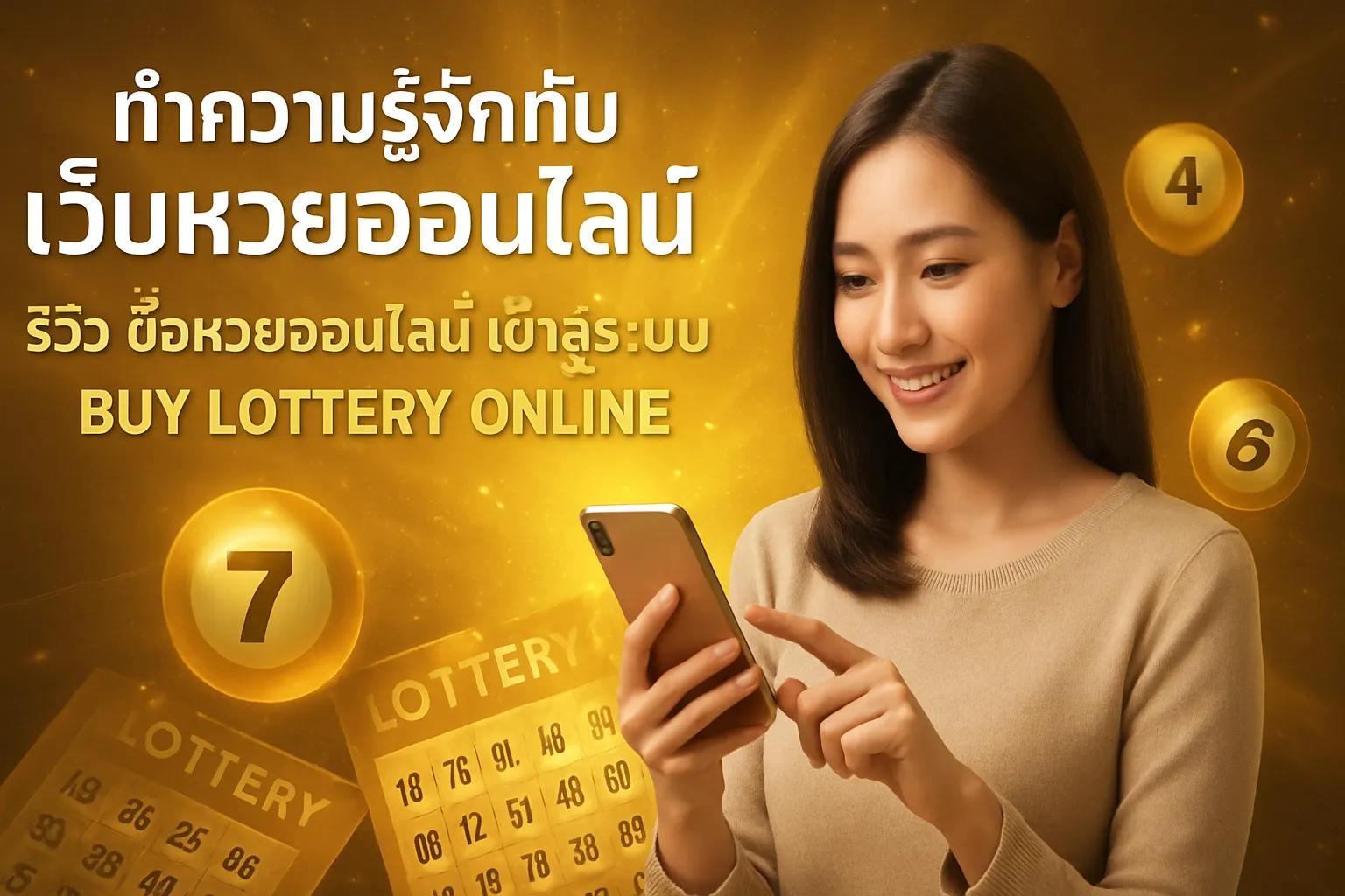 ภาพประกอบหัวข้อ ทำความรู้จักกับเว็บหวยออนไลน์