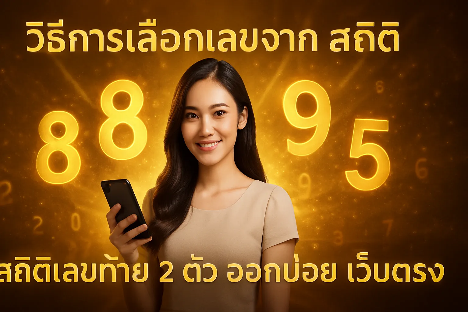 ภาพประกอบหัวข้อ วิธีการเลือกเลขจากสถิติ