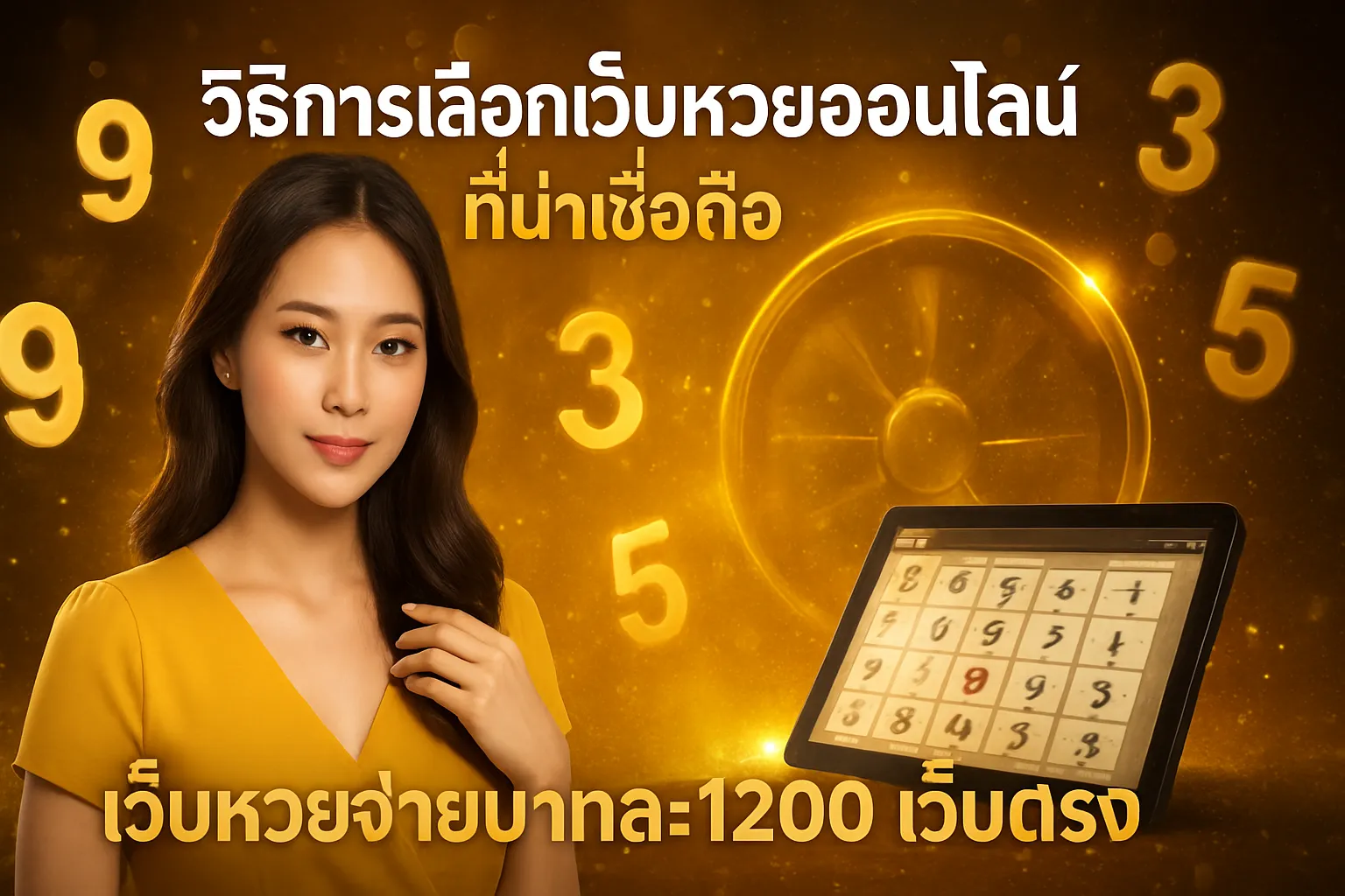 ภาพประกอบหัวข้อ วิธีการเลือกเว็บหวยออนไลน์ที่น่าเชื่อถือ
