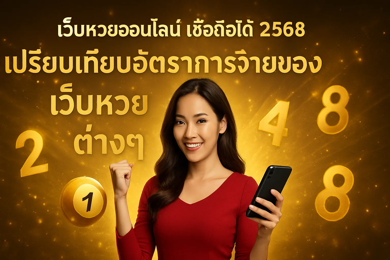 ภาพประกอบหัวข้อ เปรียบเทียบอัตราการจ่ายของเว็บหวยต่าง ๆ