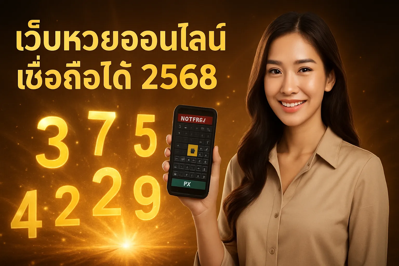 ภาพประกอบหัวข้อ เว็บหวยออนไลน์ที่เชื่อถือได้ในปี 2568