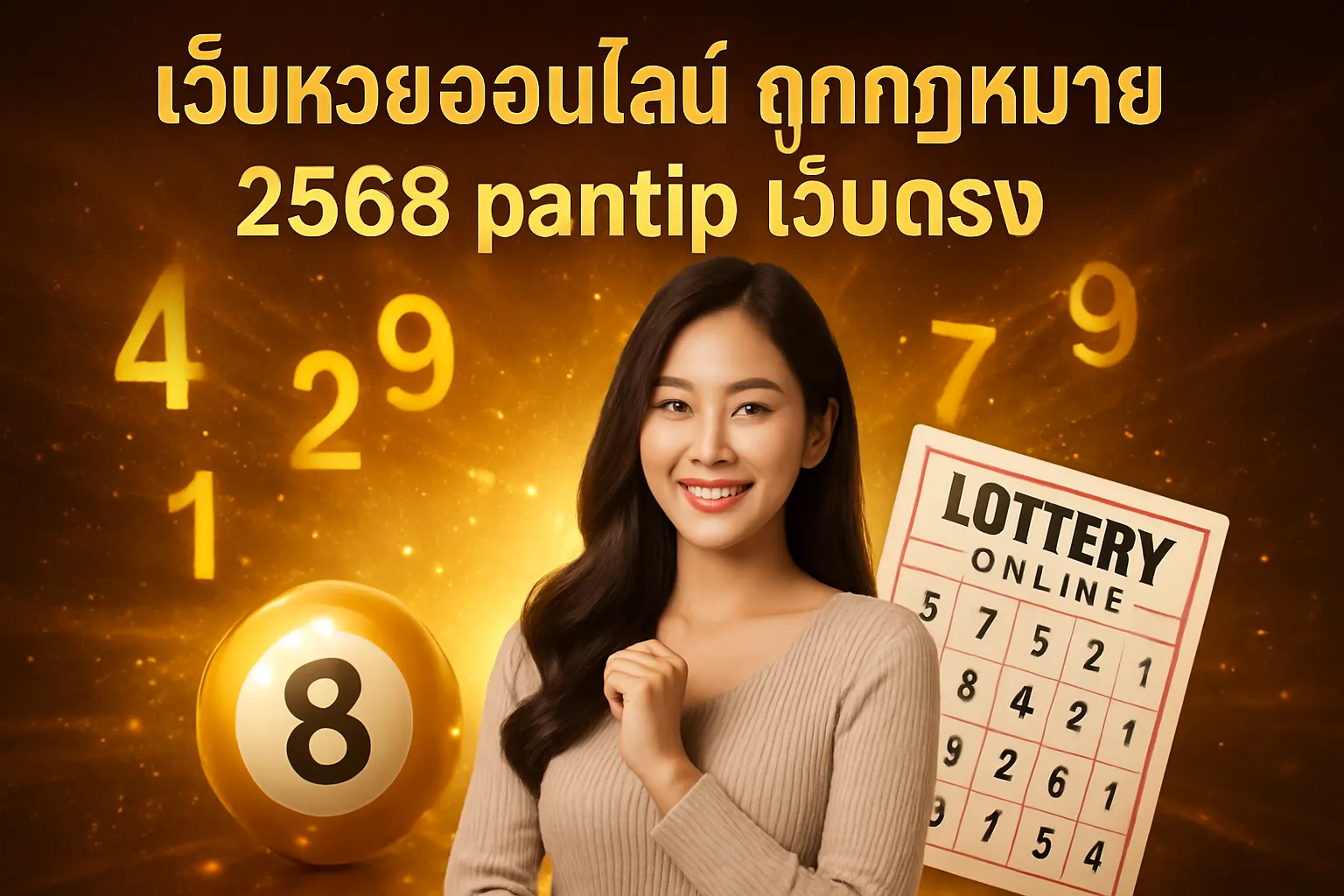 ภาพประกอบหัวข้อ จัดอันดับเว็บหวยออนไลน์ที่ถูกกฎหมายในปี 2568