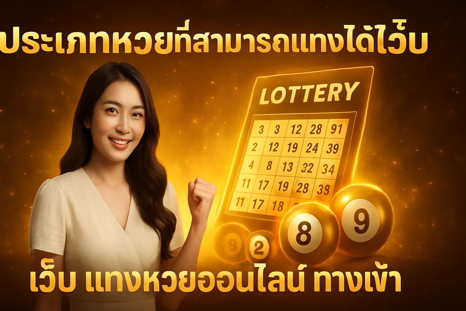 ภาพประกอบหัวข้อ ประเภทหวยที่สามารถแทงได้ในเว็บ